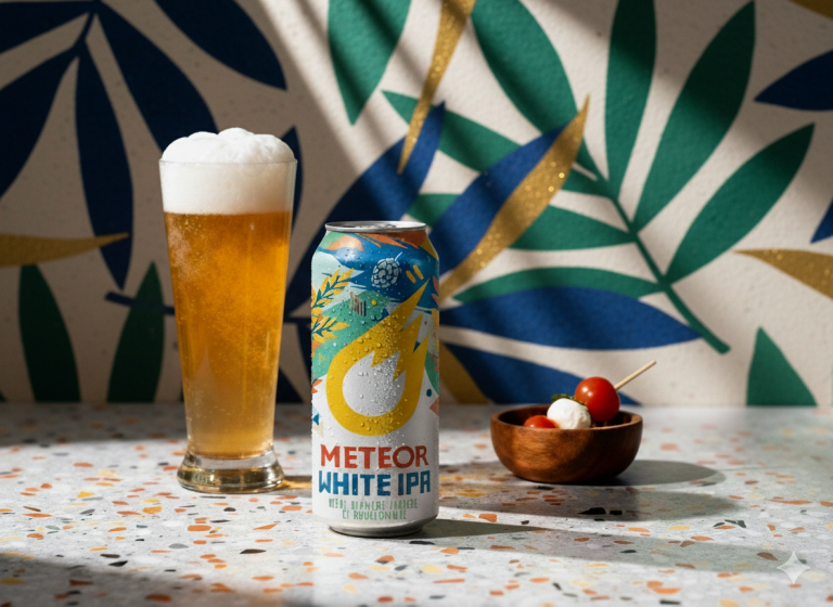Meteor – White IPA Packshot